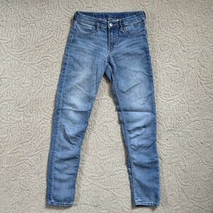 Soft denim skinny jeans